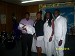 Londyn with her parents and Godparents